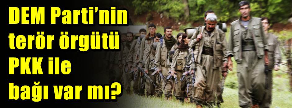 DEM Parti’nin terör örgütü PKK ile bağı var mı?