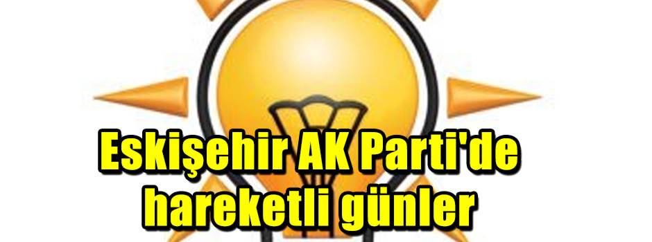 Eskişehir AK Parti'de hareketli günler