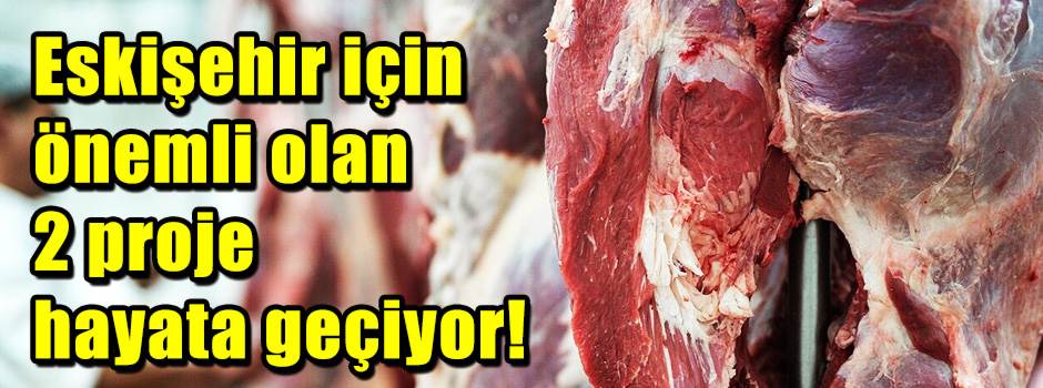 Eskişehir için önemli olan 2 proje hayata geçiyor!