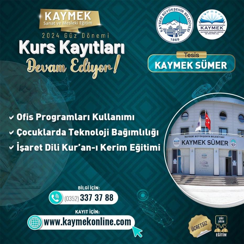 Ofis programları kullanımı kursu büyük ilgi g…